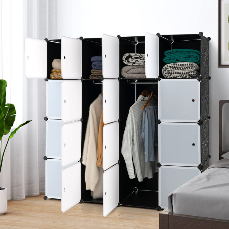 Portable deals wardrobe cabinet